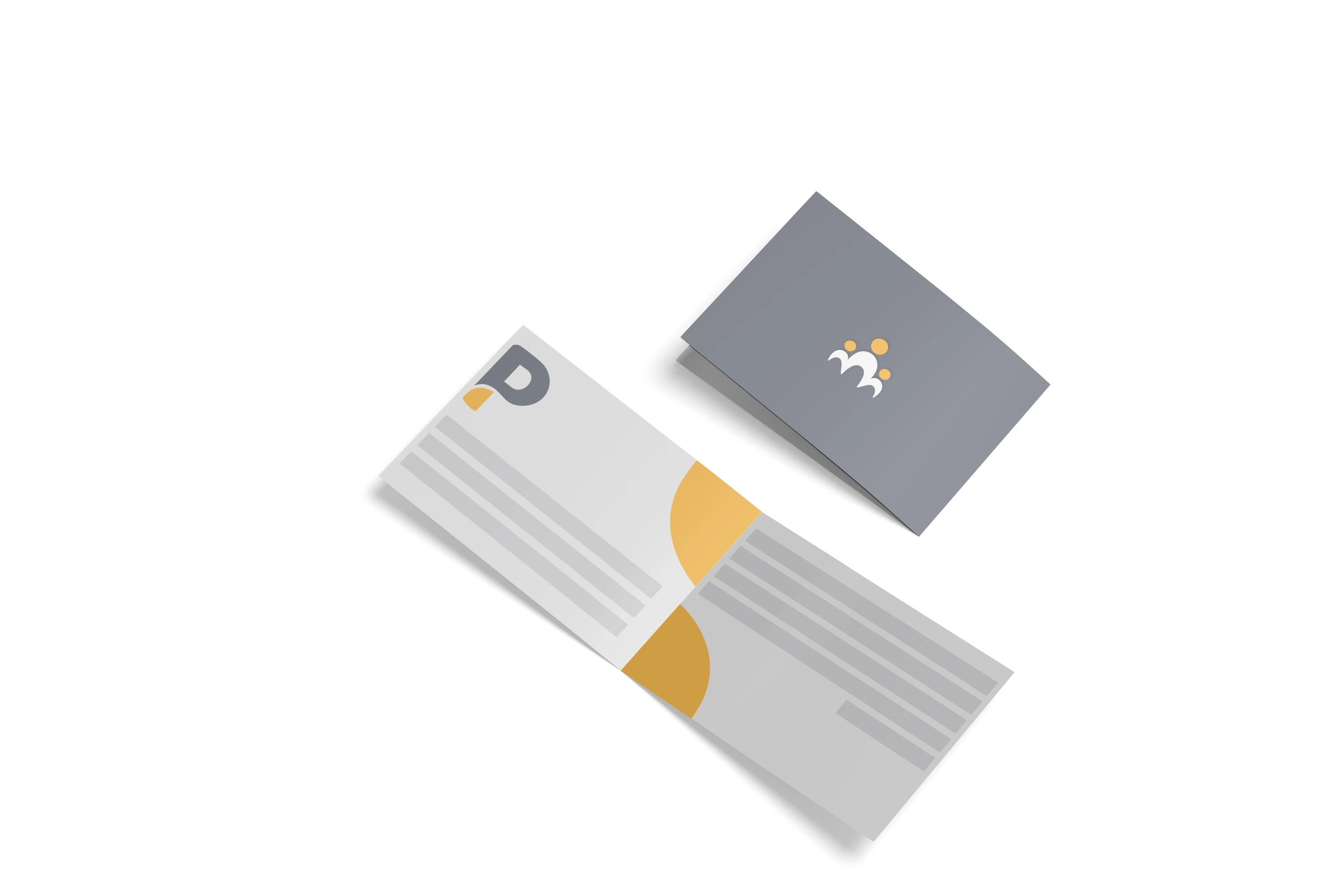 Tarjetas de Visita Plegadas